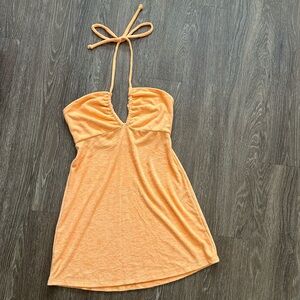 Show me your mumu terry dress bright orange